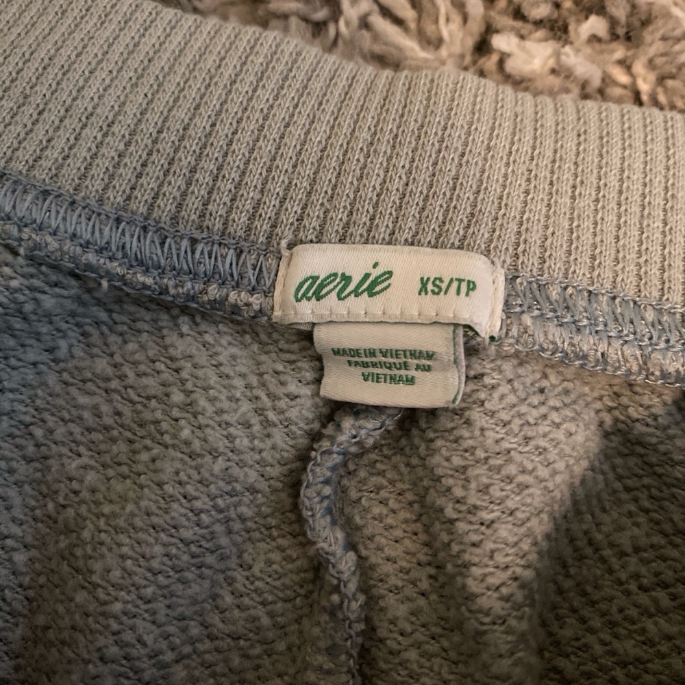 Aerie Light Sage Drawstring Joggers - Picture 2 of 2